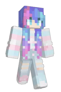 BlockHeadUnicorn Minecraft avatar full body
