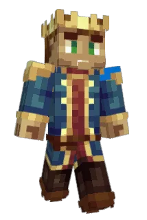 Block_Head_01 Minecraft avatar full body