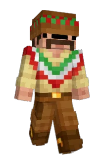 Blockfliperpc Minecraft avatar full body