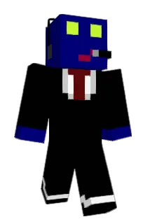 Blockmann Minecraft avatar full body