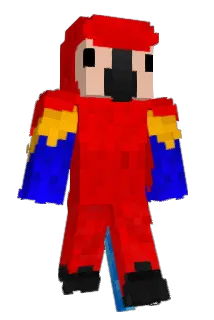 BloedPoepende Minecraft avatar full body