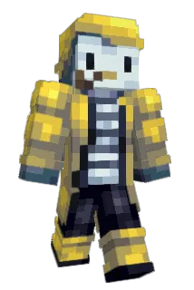 BlondPinguin Minecraft avatar full body