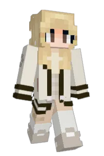 BlondishJenna Minecraft avatar full body