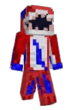 BloodRedShark Minecraft avatar full body