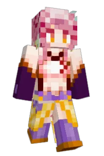 BloodRomantic Minecraft avatar full body