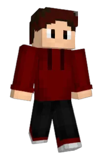 Blood_Red Minecraft avatar full body