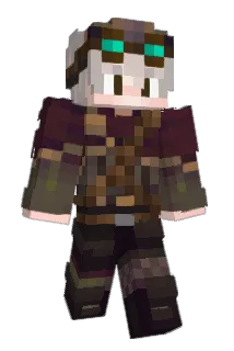 Bloodi_w Minecraft avatar full body