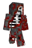 Bloodmage Minecraft avatar full body