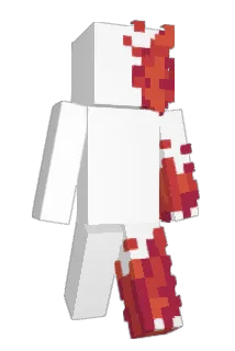 Bloodsnowman Minecraft avatar full body