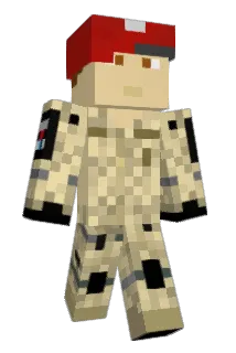 Bloodstorm Minecraft avatar full body
