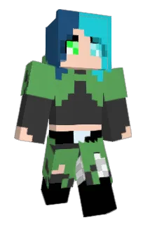 BloodyGin Minecraft avatar full body