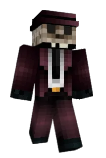 BloodySaki Minecraft avatar full body