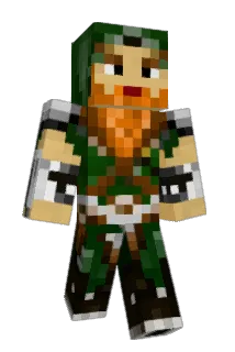 Blooper Minecraft avatar full body