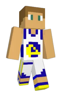 Bloopfun Minecraft avatar full body