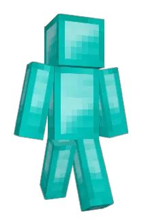 BloqueDeDiamante Minecraft avatar full body