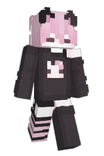Blorry Minecraft avatar full body