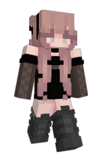 BlossomRed Minecraft avatar full body