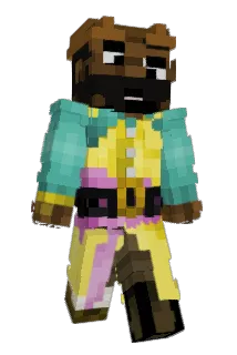 Blouish Minecraft avatar full body