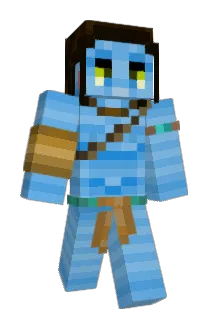 Blouko Minecraft avatar full body