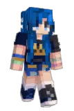 Blu3_Widow Minecraft avatar full body