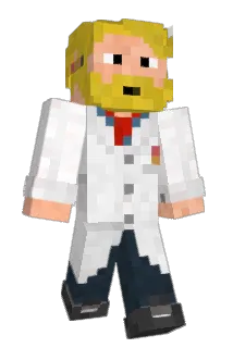 Blu3penguins Minecraft avatar full body