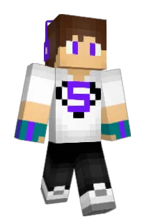 Blu3stone Minecraft avatar full body