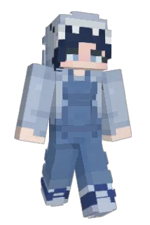 BluChu Minecraft avatar full body