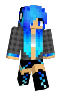 BluFox13 Minecraft avatar full body