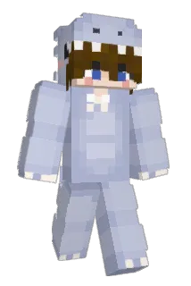BluLoveU Minecraft avatar full body
