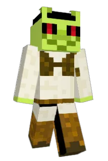 BluMeg Minecraft avatar full body