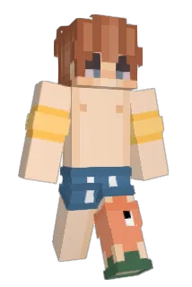 BluOlive10 Minecraft avatar full body