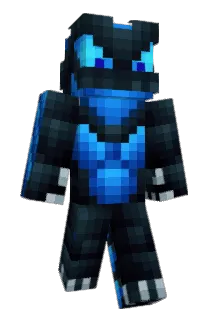 BluPyroShock Minecraft avatar full body