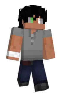 BluRaccooon Minecraft avatar full body