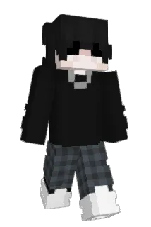 Blu_Space Minecraft avatar full body