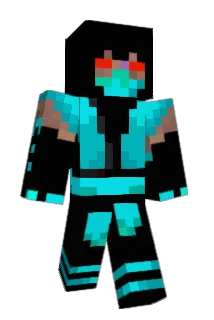 Blu_Wizard Minecraft avatar full body