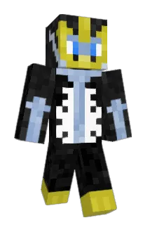 Bluable Minecraft avatar full body