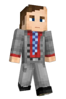 Bluaver Minecraft avatar full body