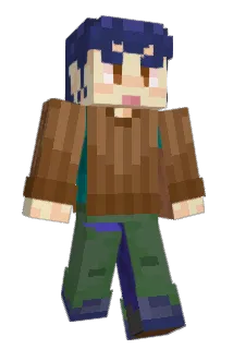 BlubWitch Minecraft avatar full body