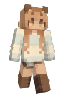 Blubbels Minecraft avatar full body