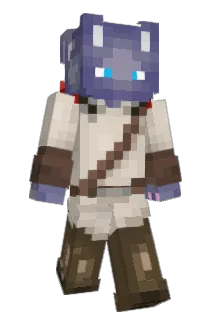 BluberryMonte Minecraft avatar full body