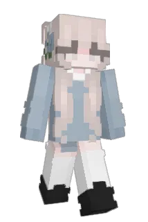 Blubexx Minecraft avatar full body