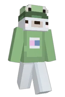 Bluboop Minecraft avatar full body