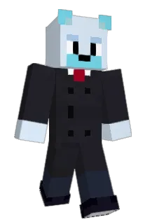 Blue1tronicbear Minecraft avatar full body