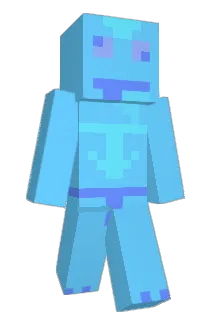 Blue2Noodle Minecraft avatar full body
