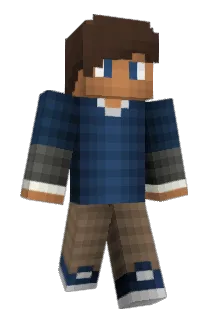 BlueAppleYT Minecraft avatar full body