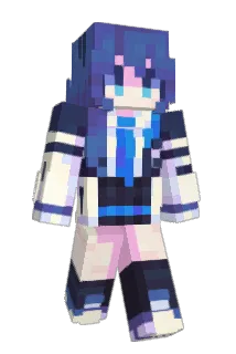 BlueArchive_ Minecraft avatar full body