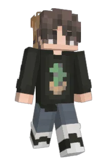 BlueAshesx Minecraft avatar full body
