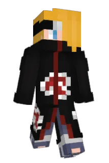 BlueAxelotl Minecraft avatar full body