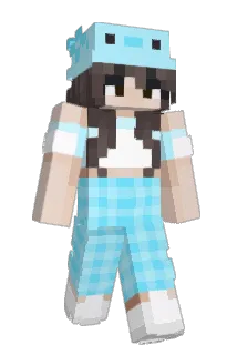 BlueAxolotl123j Minecraft avatar full body