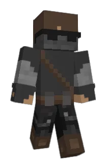 BlueB12 Minecraft avatar full body